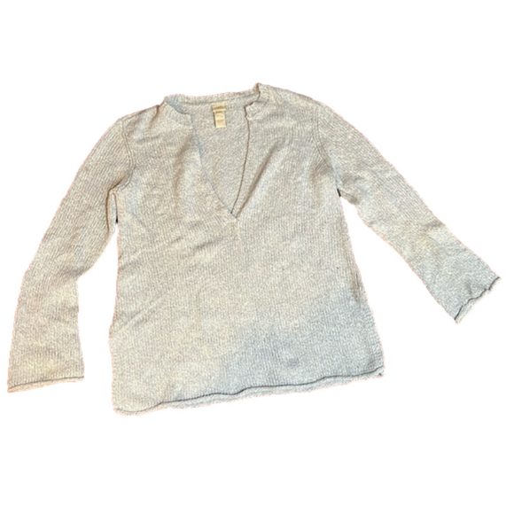 size small j. jill light grey sweater - Picture 1 of 3